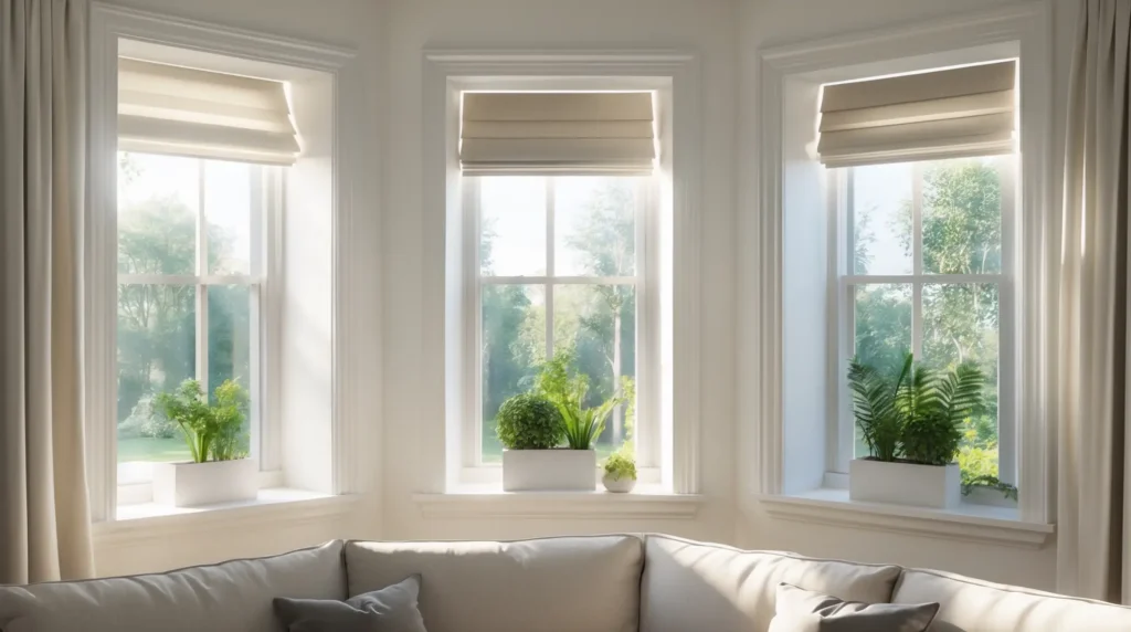 Window treatments for recessed windows
