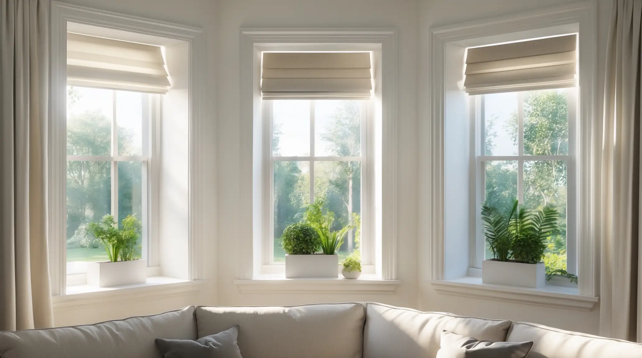 Window treatments for recessed windows