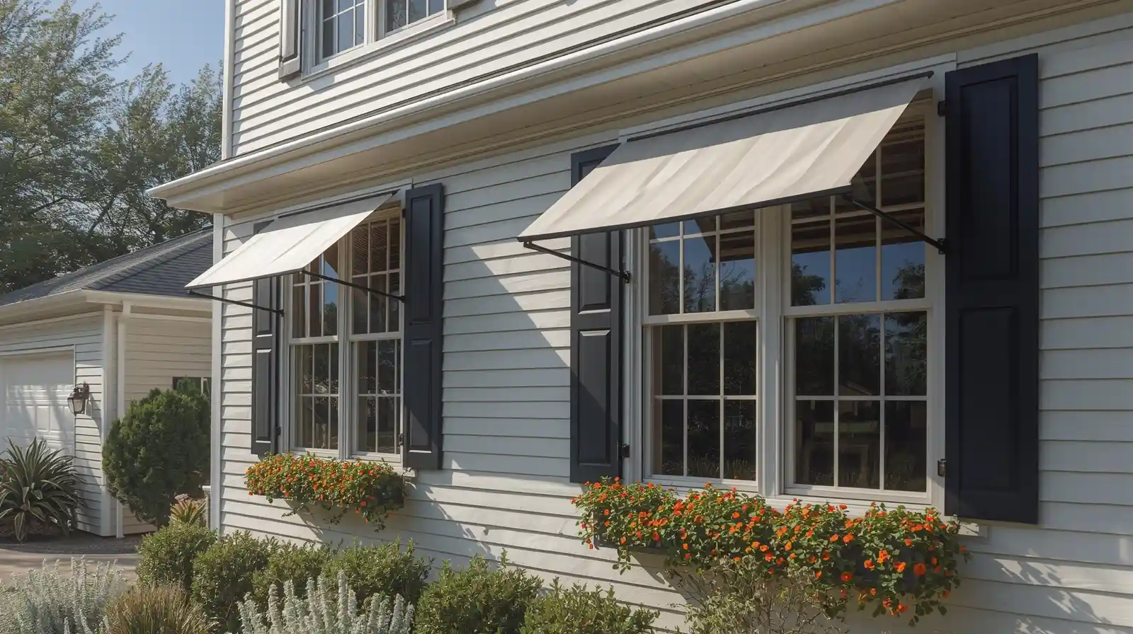 exterior window covering ideas