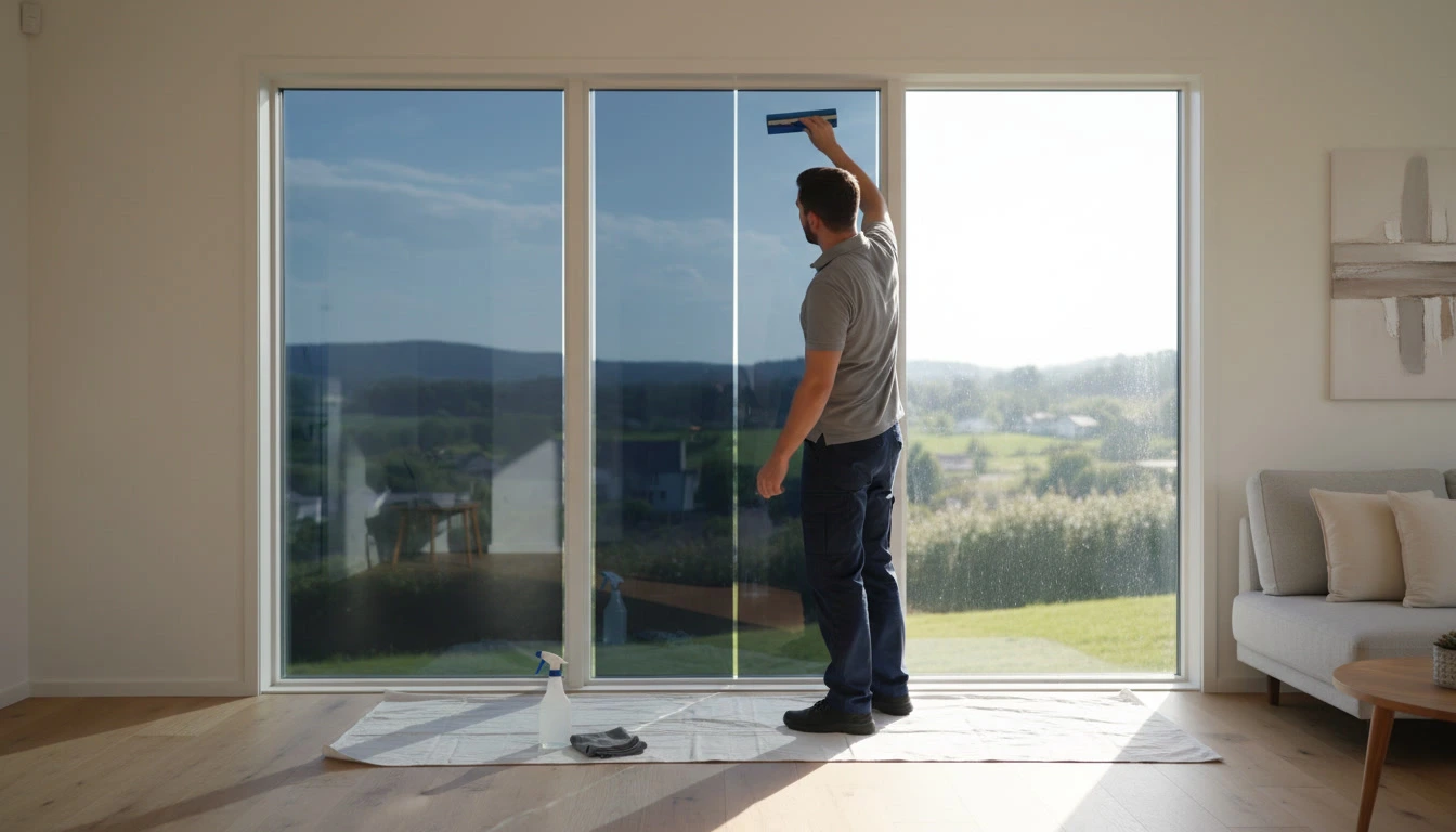 Applying Tint to Windows for Home Comfort